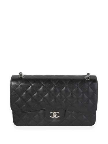 Chanel Pre-Owned 2014 maxi shoulder bag - Black