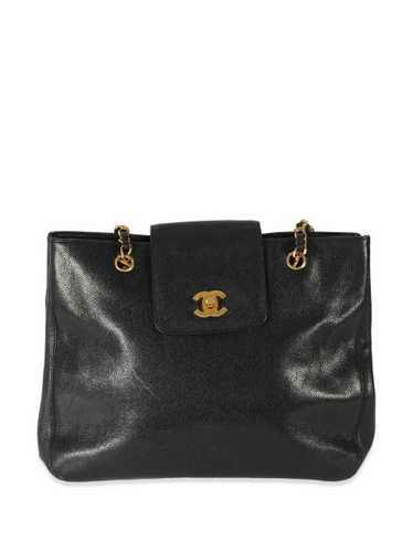 Chanel Pre-owned CC Embroidered Woc - Black