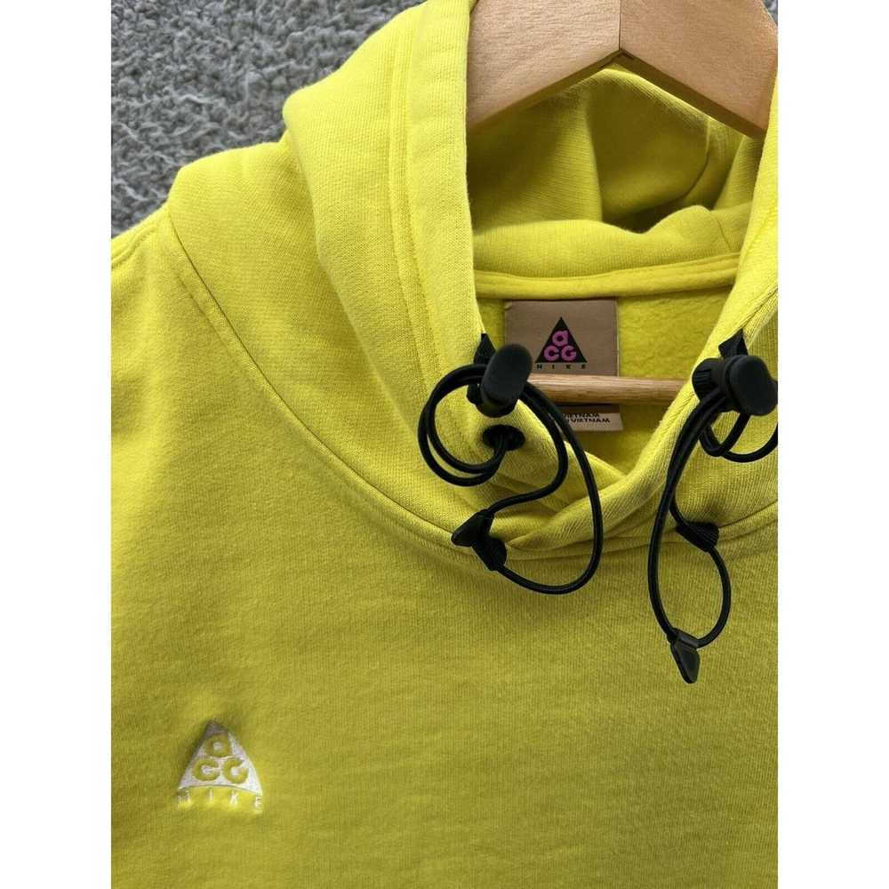 Nike ACG Nike Acg Yellow Pullover Hoodie Men’s Si… - image 2
