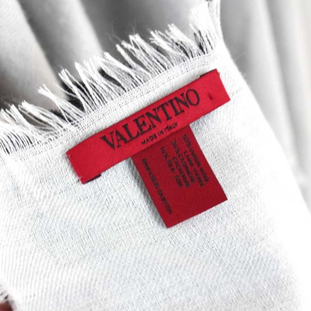 Valentino Valentino Intarsia Black Grey Wool Cash… - image 8