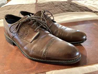 Stacy adams kordell hot sale cap toe oxfords