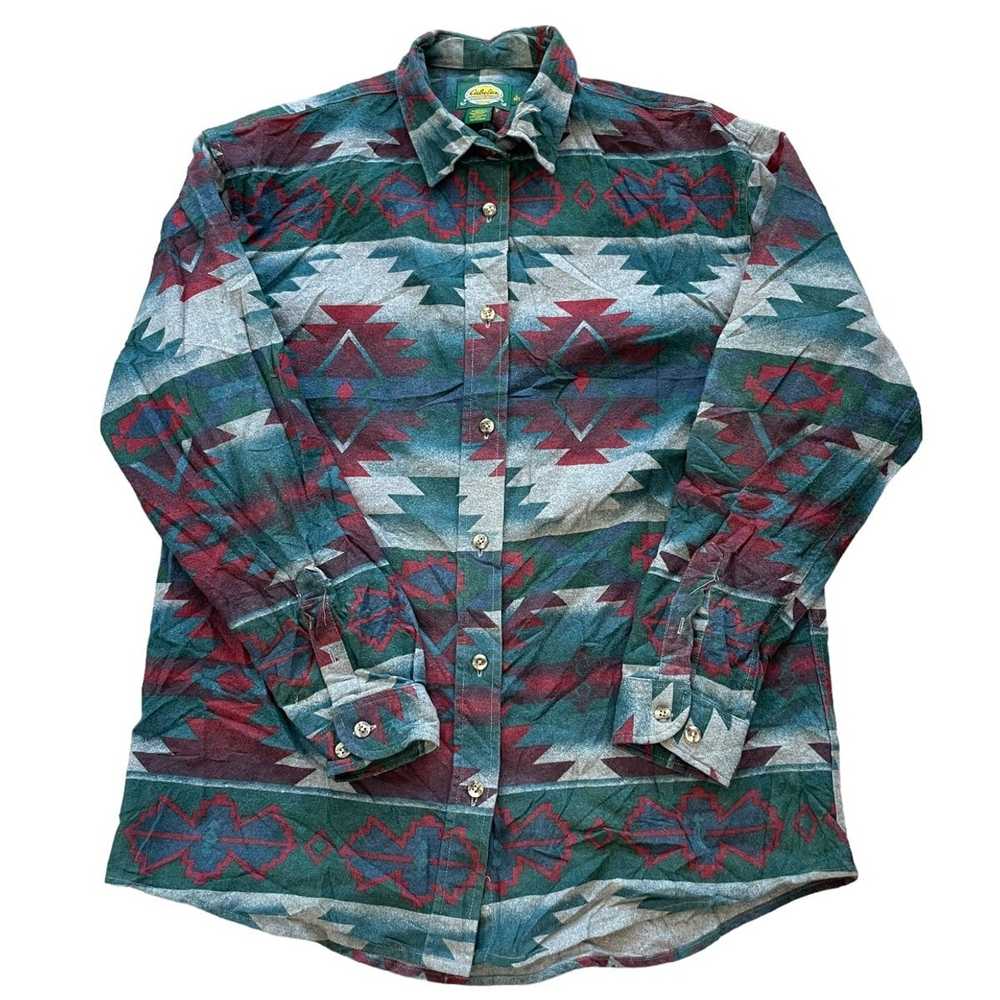 Cabelas × Vintage Vintage Cabela’s Aztec Pattern … - image 1