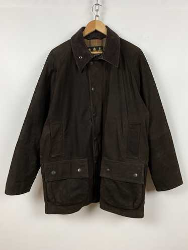 Barbour Barbour Brown Leather Beaufort Jacket