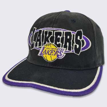 Vintage Youngan Los Angeles Lakers Plain Logo Snapback Hat NBA – Team Sold  Out Vintage
