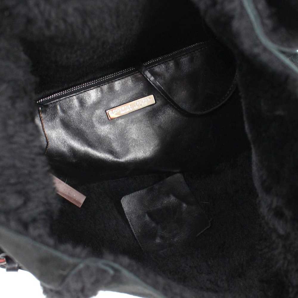 Bottega Veneta Bottega Veneta Black Sherpa Suede … - image 6