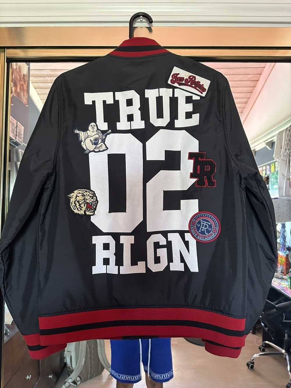 True Religion True Religion Patch Varsity Jacket - image 4