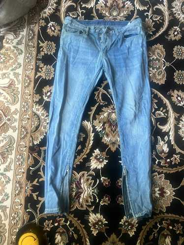 MNML Blue Skinny Jeans size34