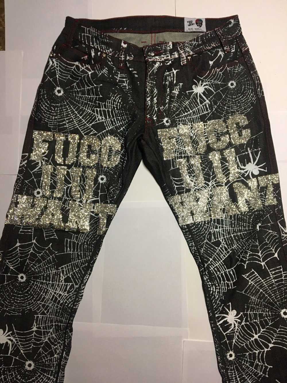 Other FUCCUUWANT WEB JEANS BUST DOWN - image 1