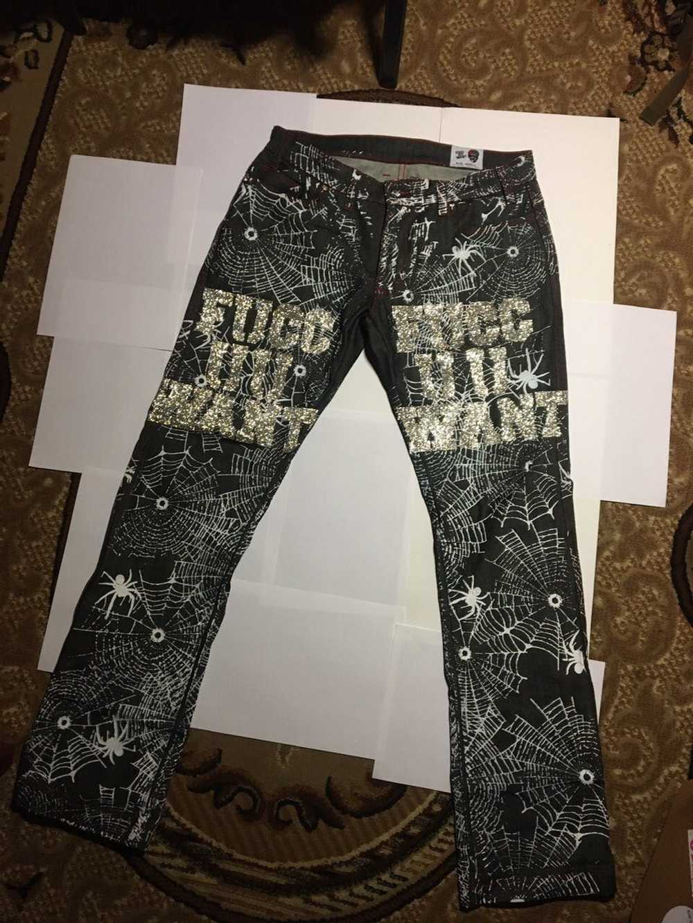 Other FUCCUUWANT WEB JEANS BUST DOWN - image 2