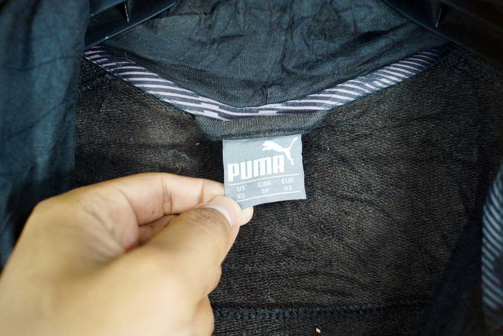 Puma × Vintage Puma Sweater Hoodie Zipper Borusia… - image 5