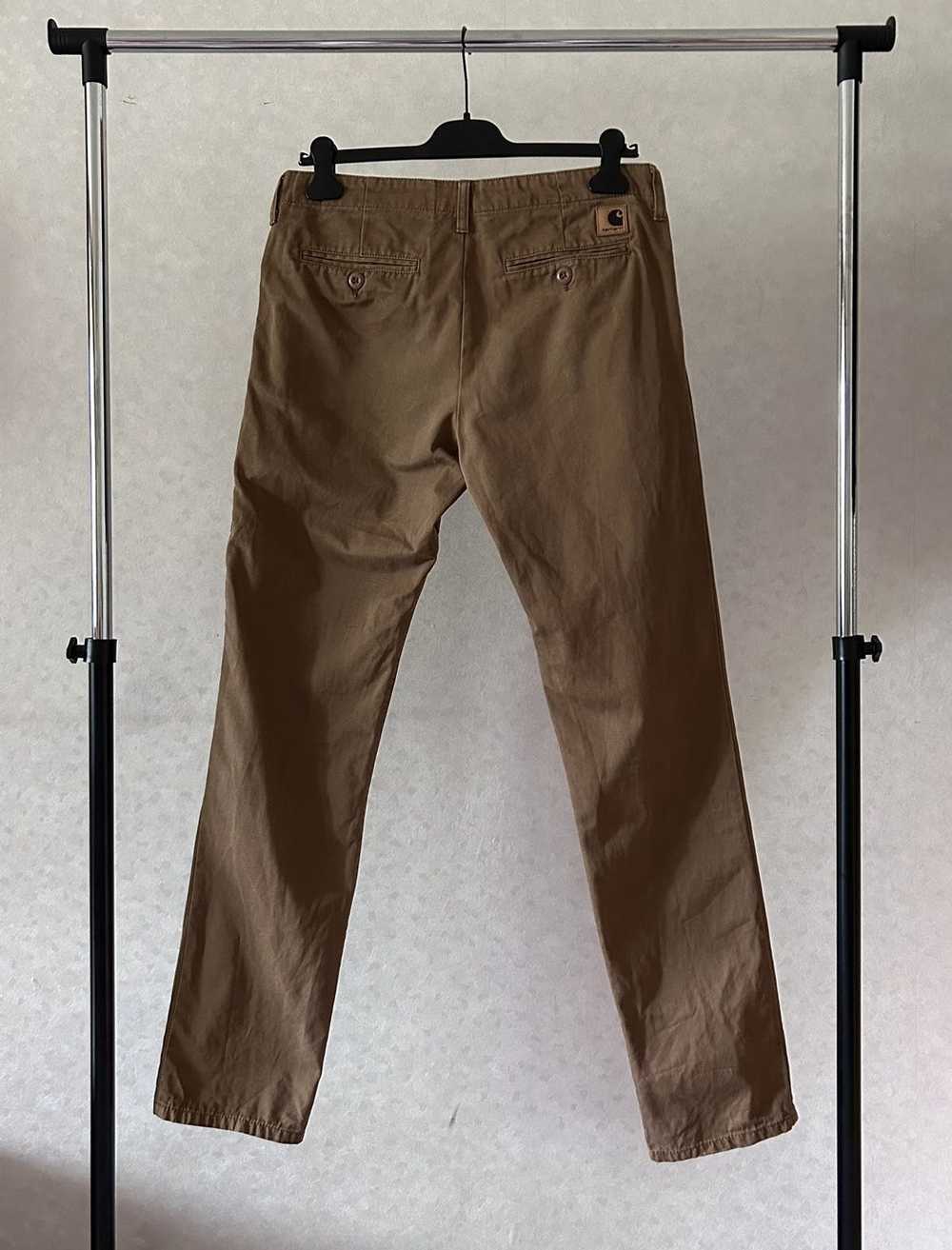 Carhartt Carhartt Men’s Chino Pants Brown Size:33… - image 2
