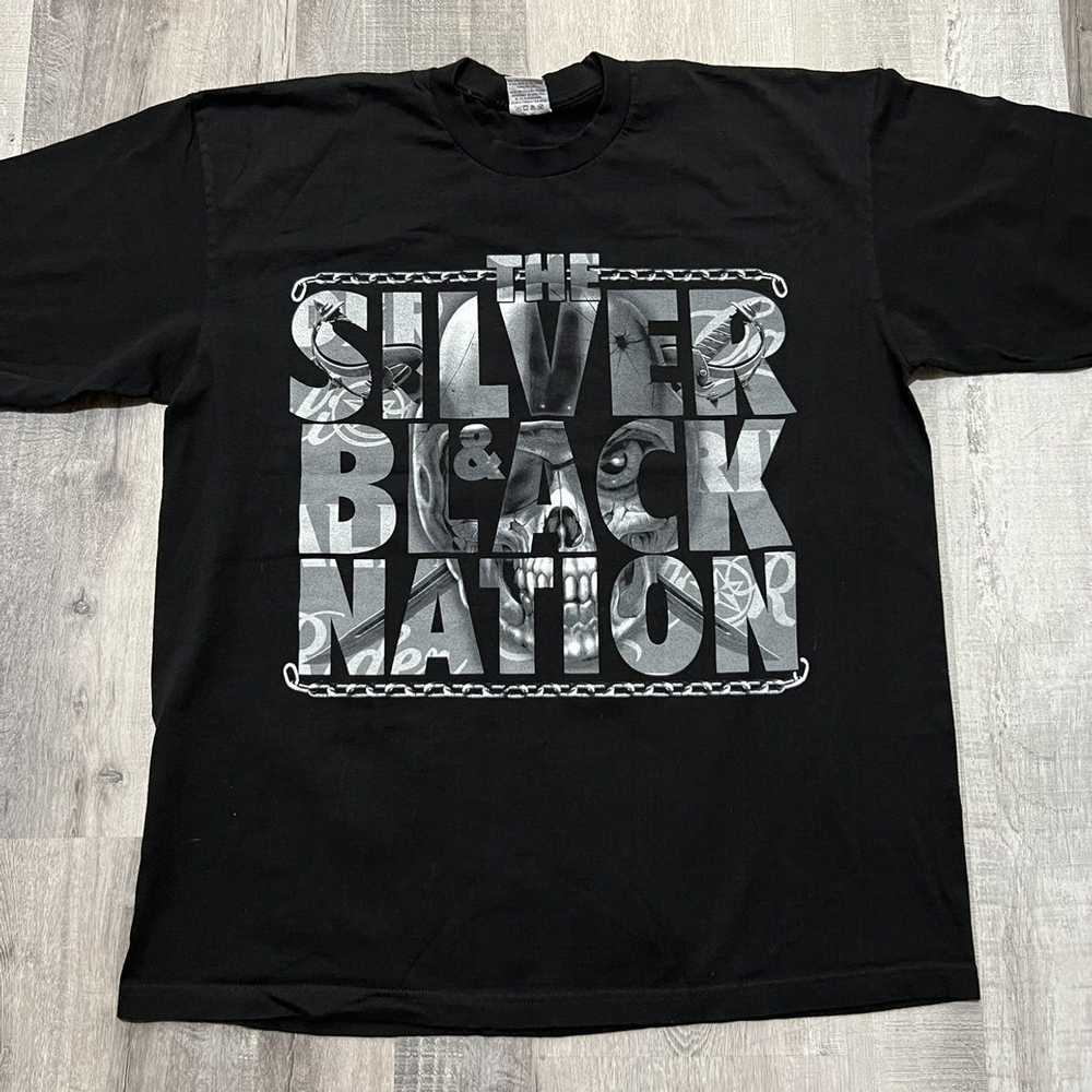 NFL Las Vegas Raiders Silver And Black Nation NFL Shi… - Gem