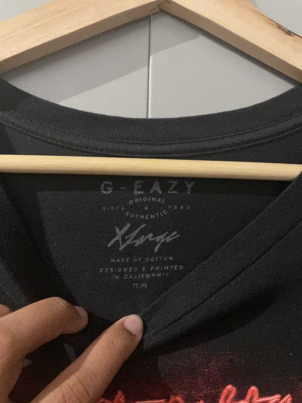 G Eazy × G Eazy Concert Shirt × Rap Tees G-EAZY W… - image 4