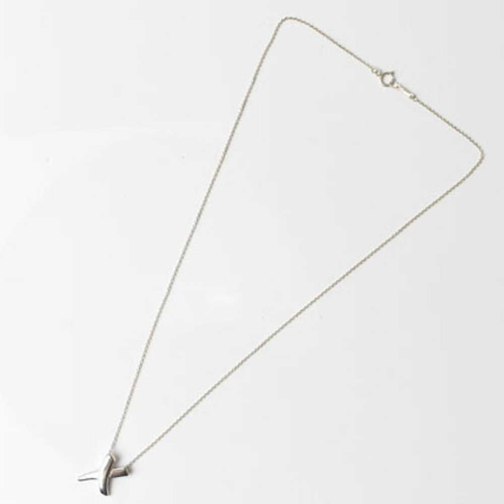 Tiffany & Co. Tiffany necklace pendant silver TIF… - image 3