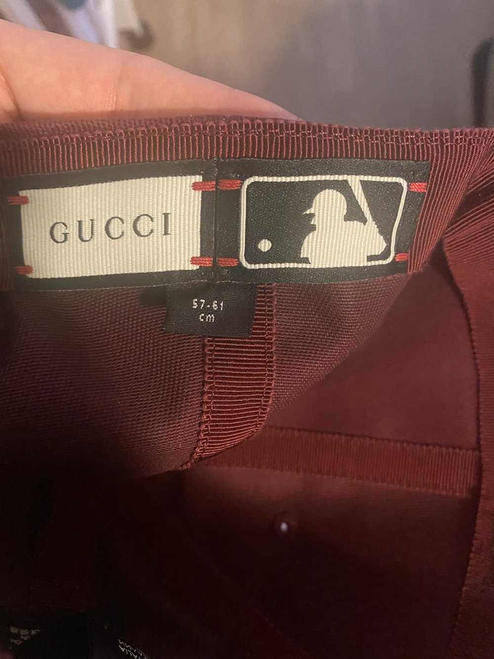 Gucci Gucci X MLB YANKEE HAT - image 2