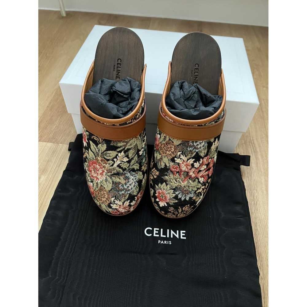 Celine Leather mules & clogs - image 3