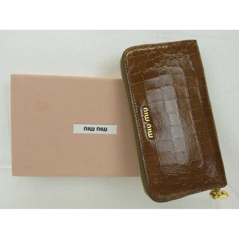 Miu Miu Leather wallet - image 5