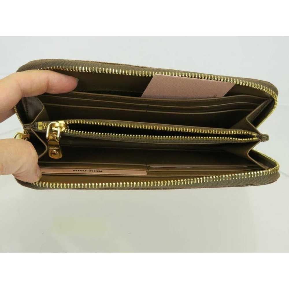 Miu Miu Leather wallet - image 9