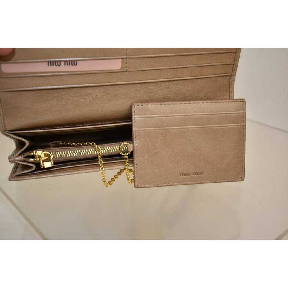 Miu Miu Leather wallet - image 2