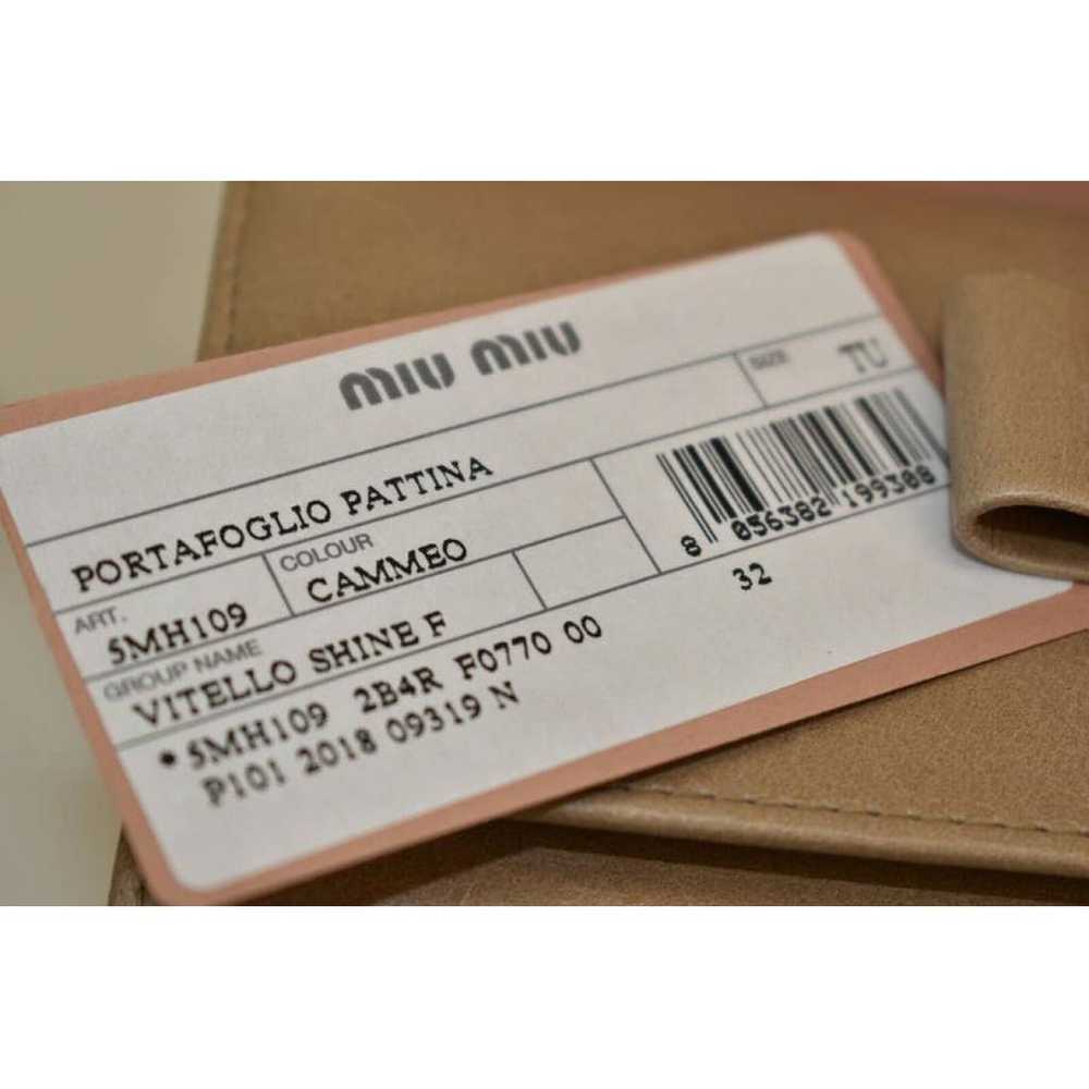 Miu Miu Leather wallet - image 9