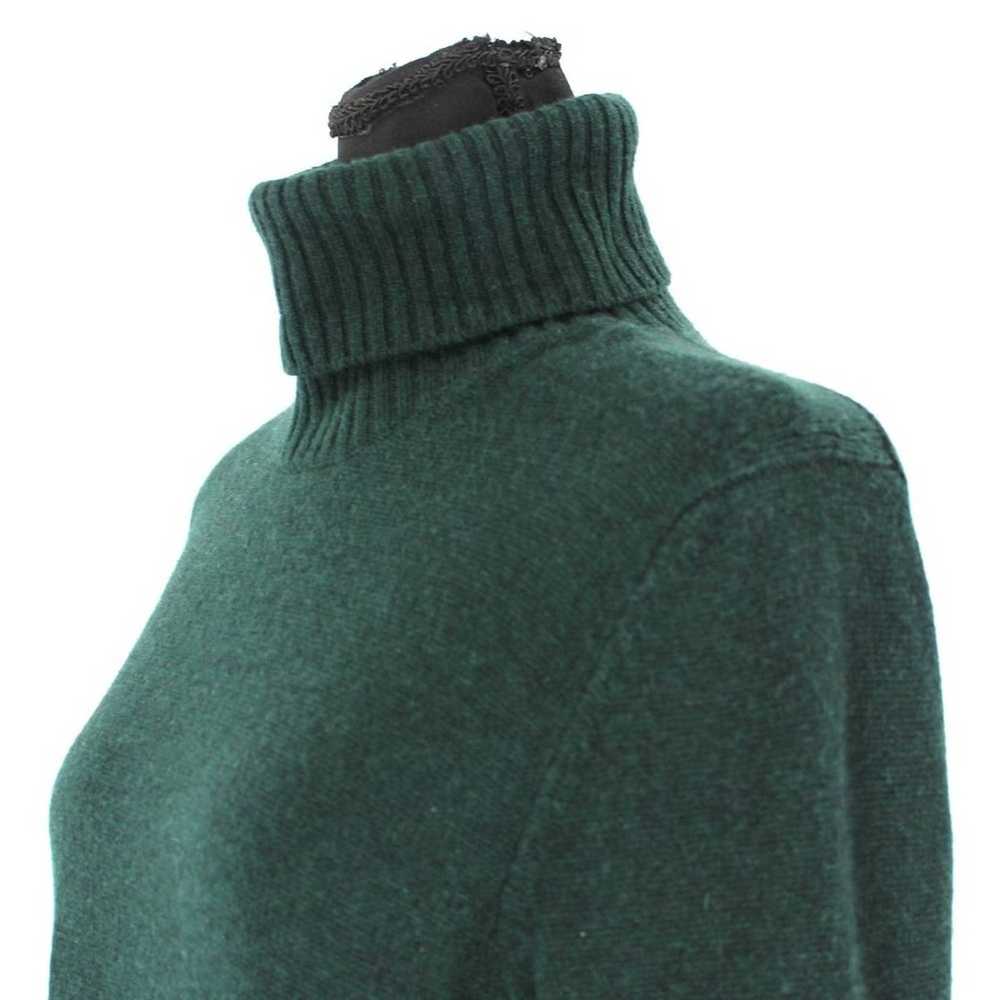 Louis Vuitton Emerald Green Cashmere Turtleneck S… - image 3