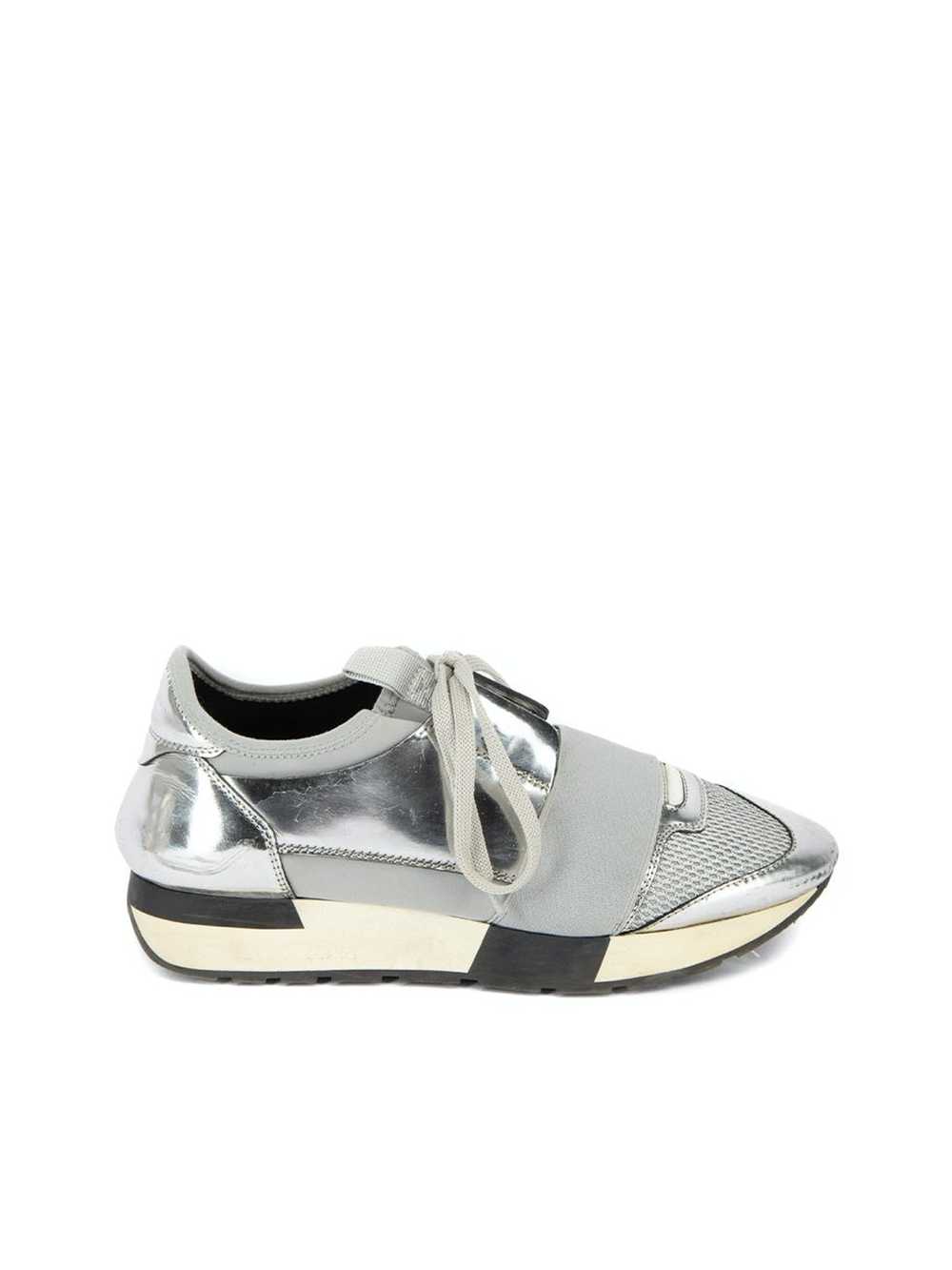 Balenciaga Sliver Race Runner Trainers - image 1