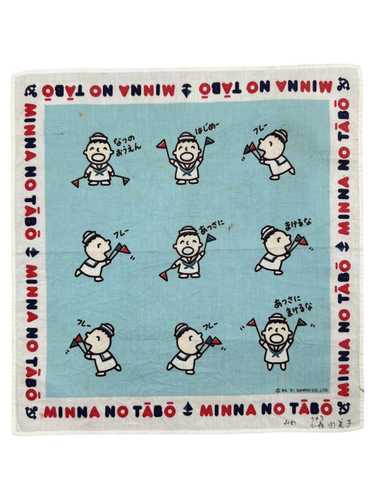 Anima × Japanese Brand Minna no Tabo Handkerchief 