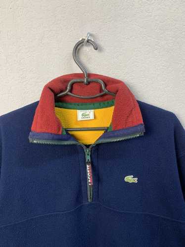 Mens lacoste 1/3 zip - Gem