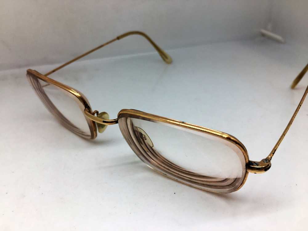 Vintage Vintage Morel 14 KGF Eyeglasses Frame Mad… - image 3