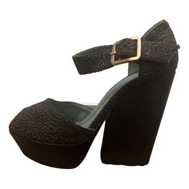 Paola D'Arcano Leather heels