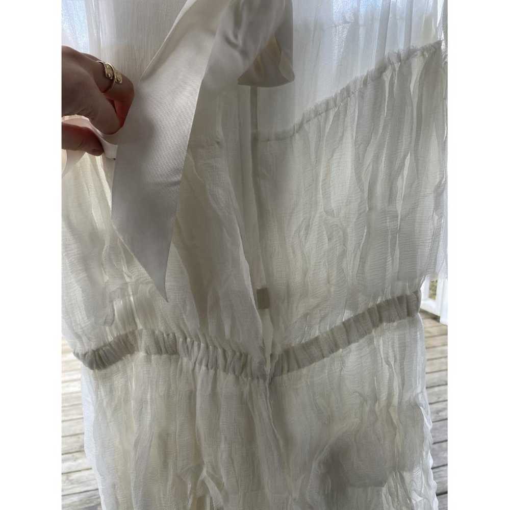 Nina Ricci Silk maxi dress - image 7
