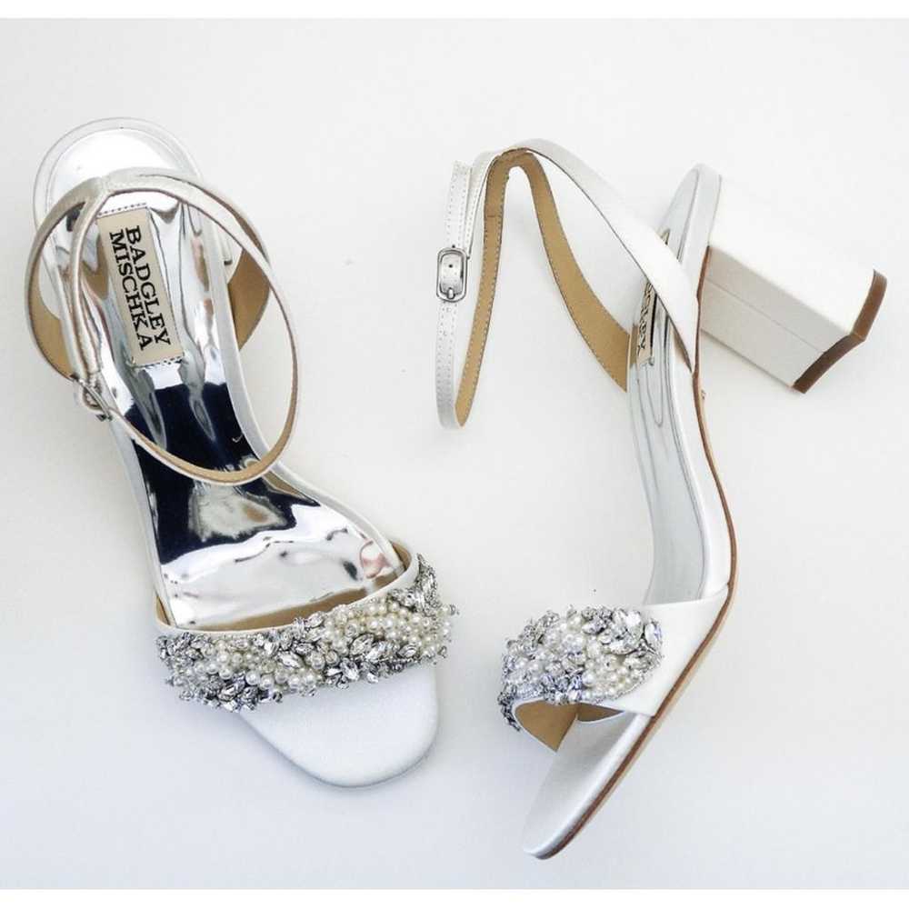 Badgley Mischka Glitter heels - image 3