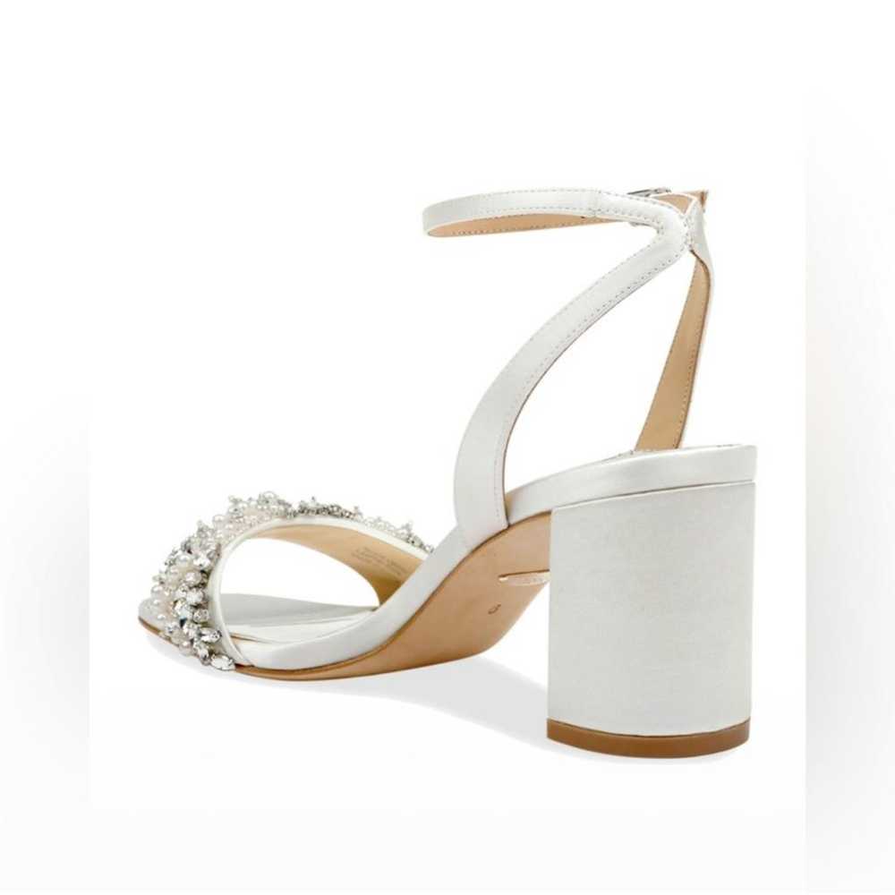 Badgley Mischka Glitter heels - image 6
