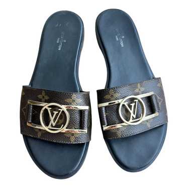 Louis Vuitton Sandals Mules Navy Blue Smoke Pool Camo Slides LV 14 2021