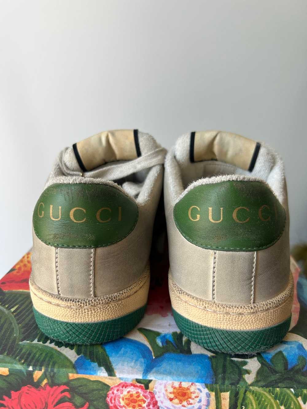 Authenticated Gucci Screener Sneakers - image 5