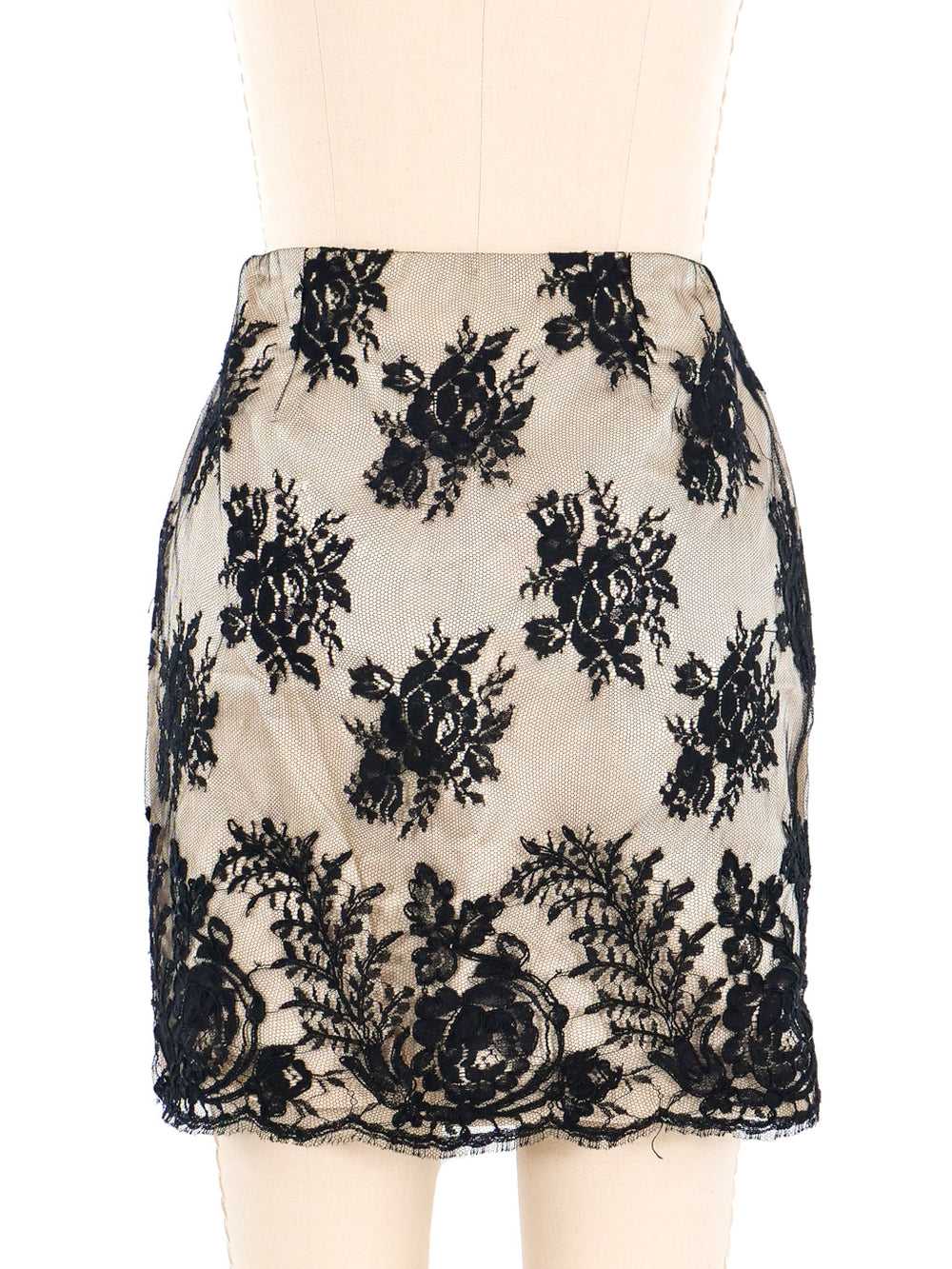 Christian Lacroix Lace Overlay Skirt - image 4