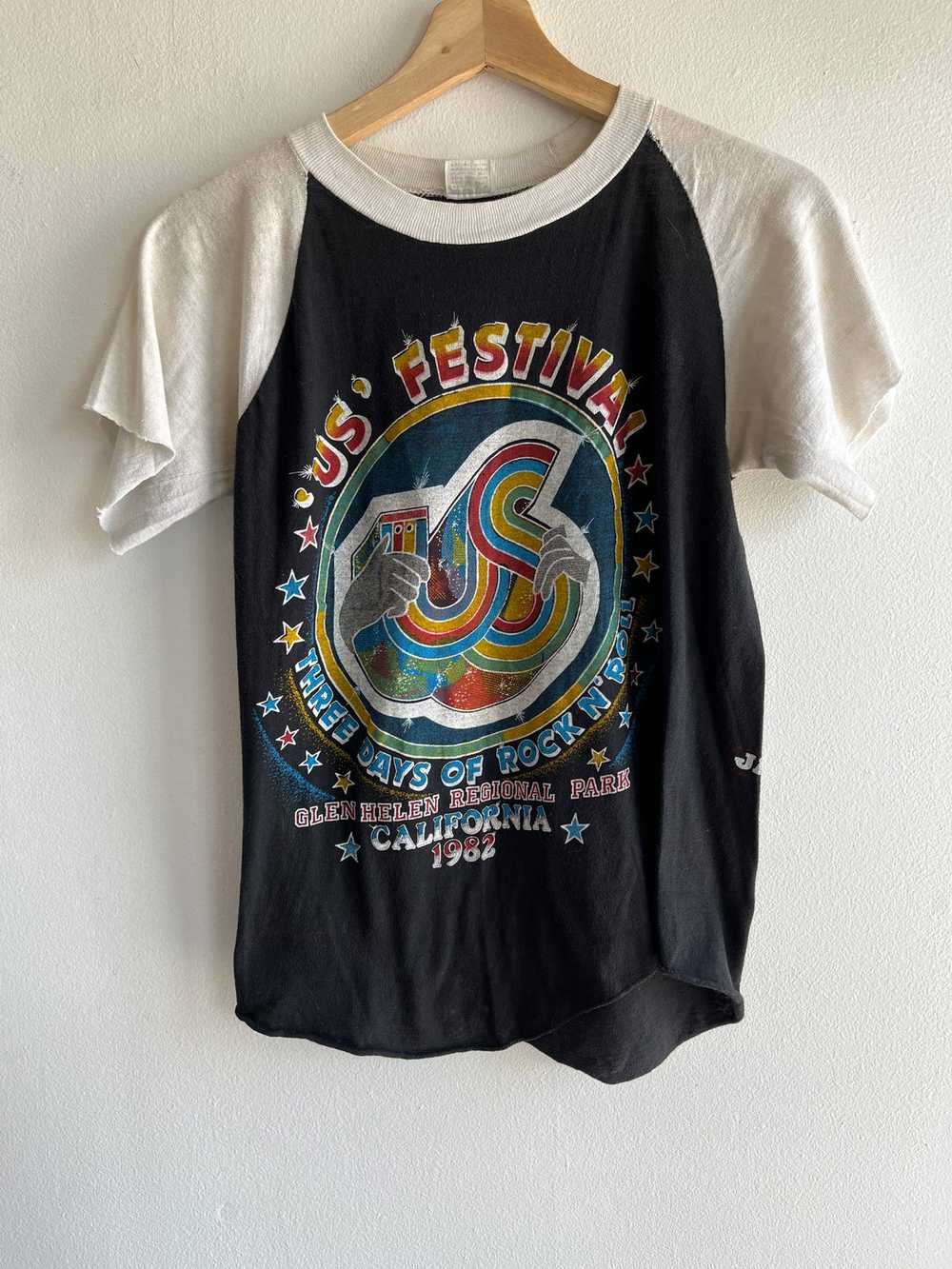 Vintage 1982 US Music Festival T-Shirt - image 1