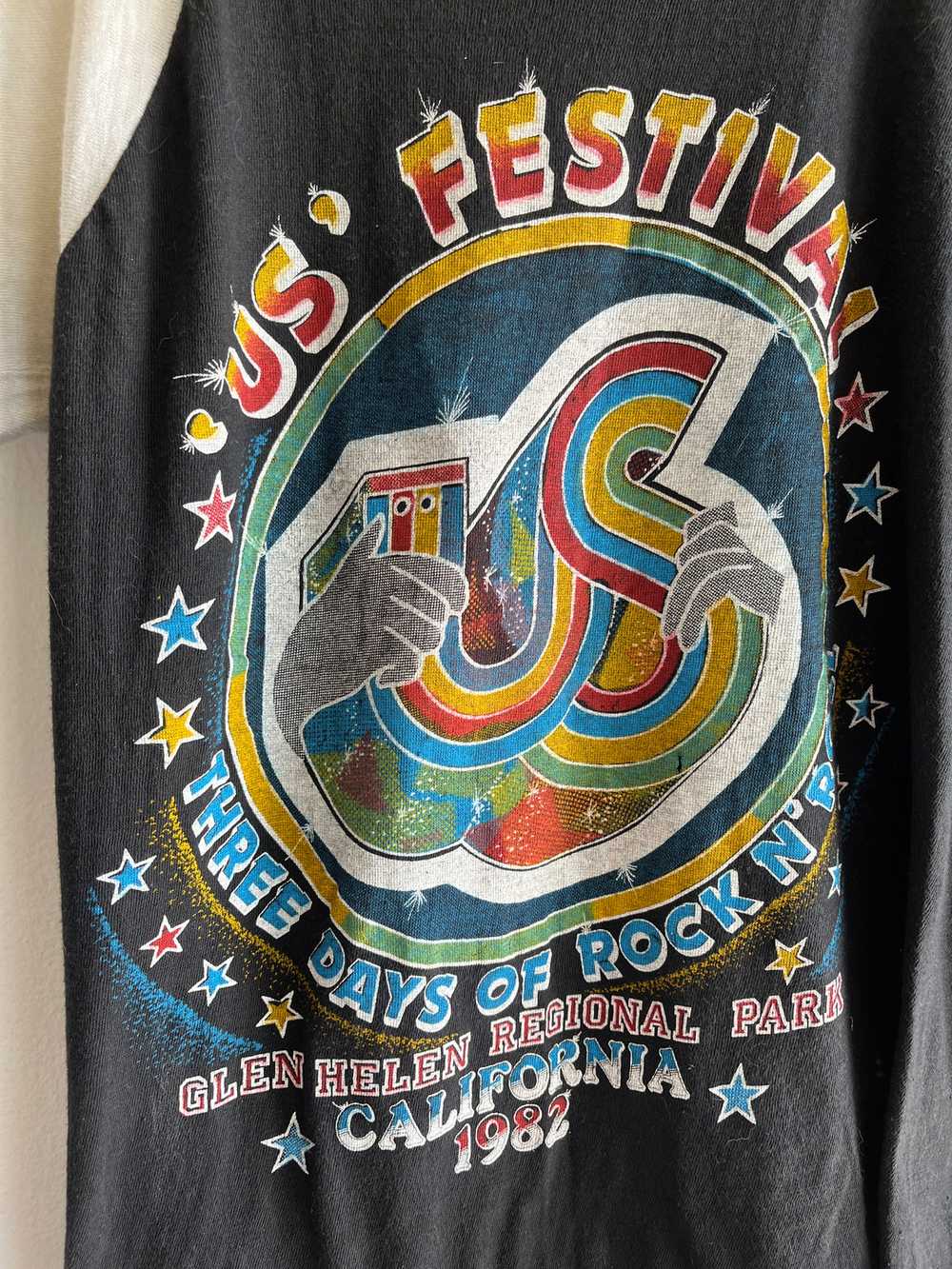 Vintage 1982 US Music Festival T-Shirt - image 2