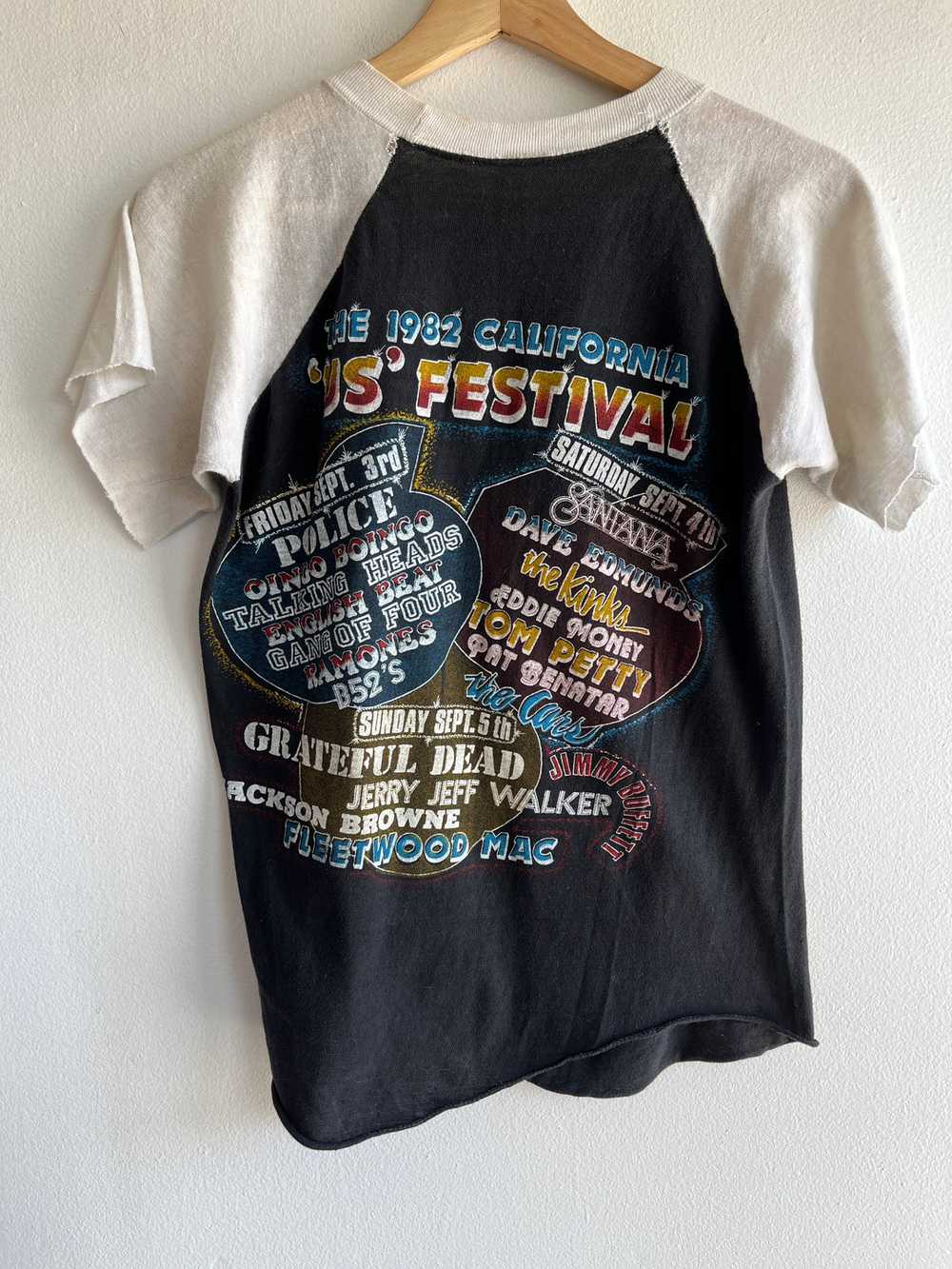 Vintage 1982 US Music Festival T-Shirt - image 4