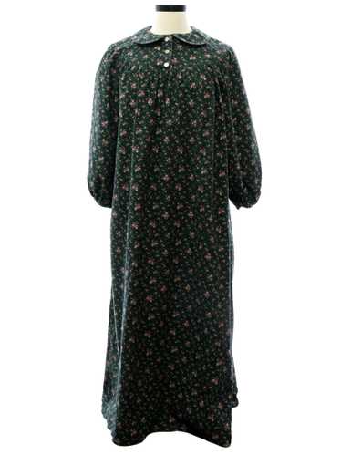 1970's Cotton Hippie Maxi Dress