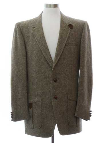 Nigel Hall Lambswool Full Zip Cardigan Sweater Size Large Gray Long Sleeves
