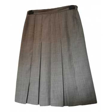 Pierre Balmain Wool mid-length skirt - image 1