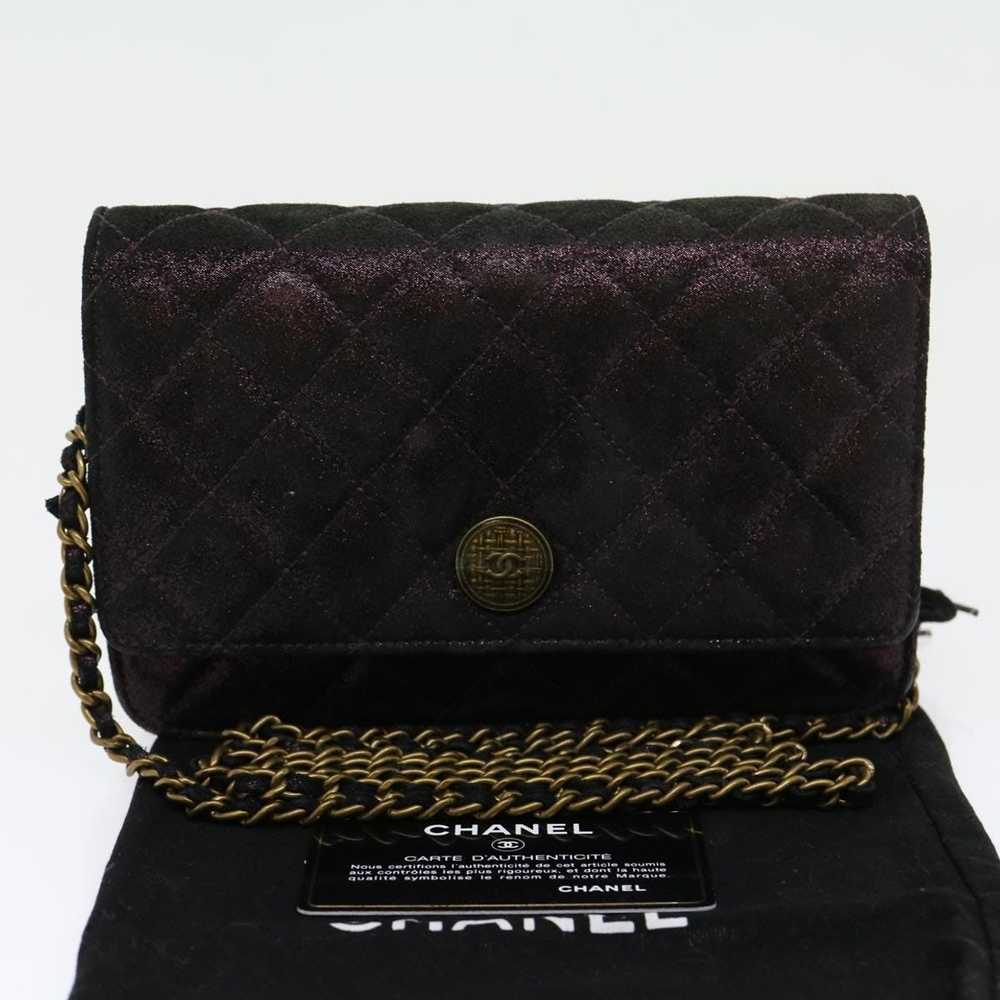 Chanel Chanel Bag Tote Shoulder Here Mark Chain Lambskin Ladies Black