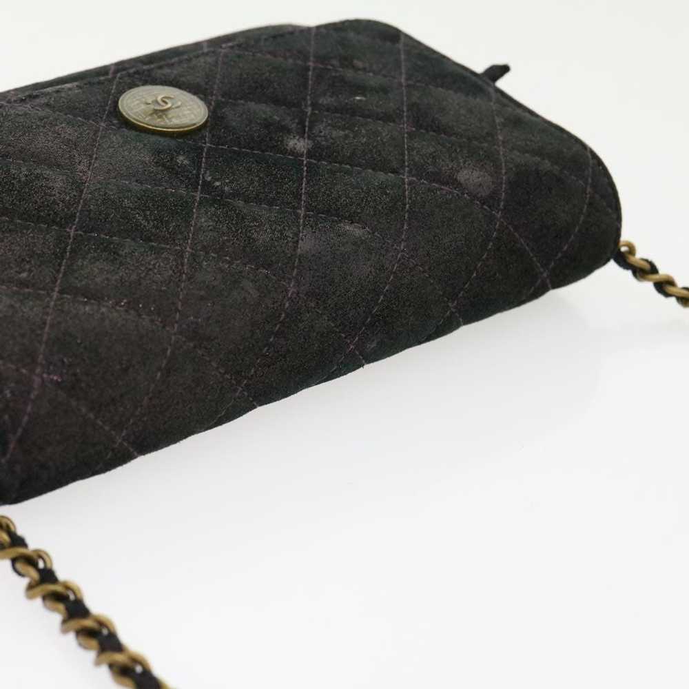 Chanel CHANEL Matrasse Chain Shoulder Bag Satin Purpl… - Gem