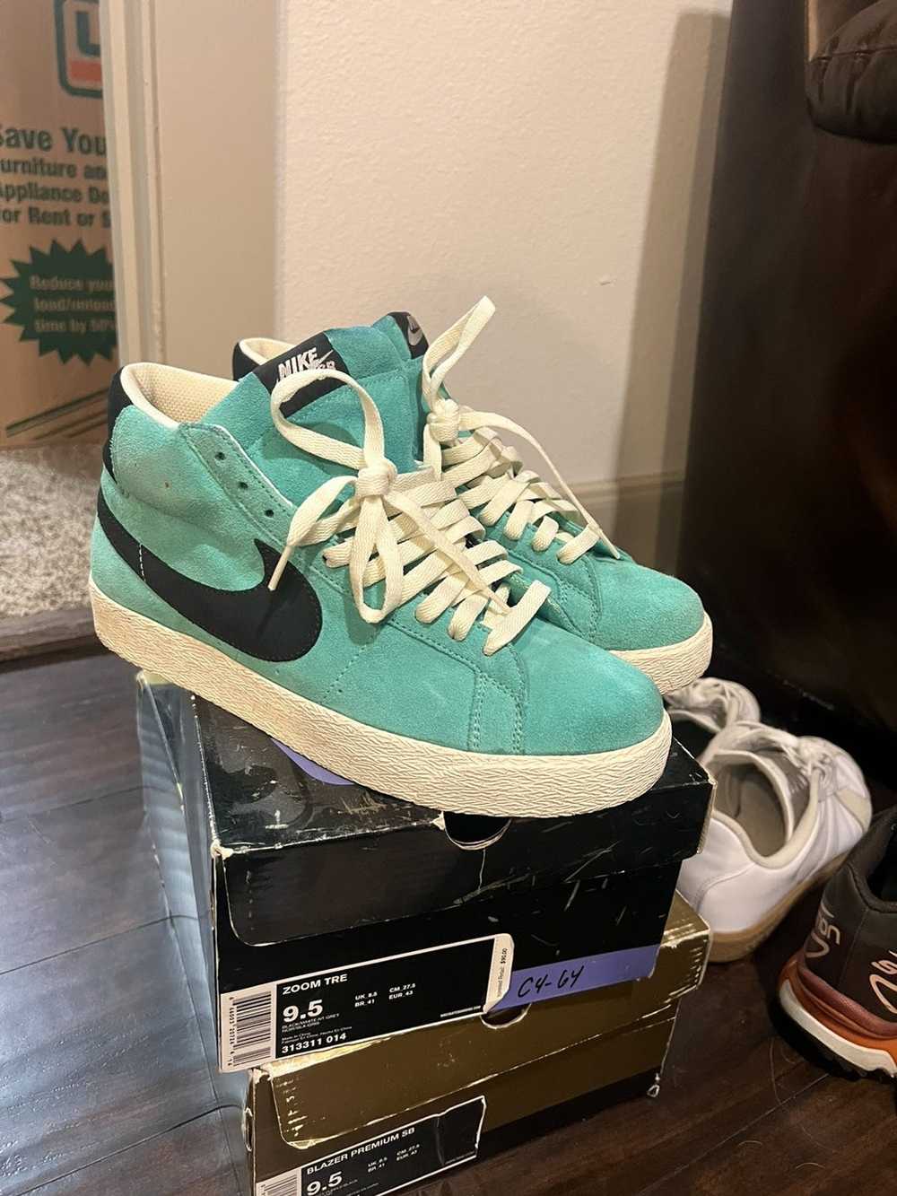 nike sb blazer azure