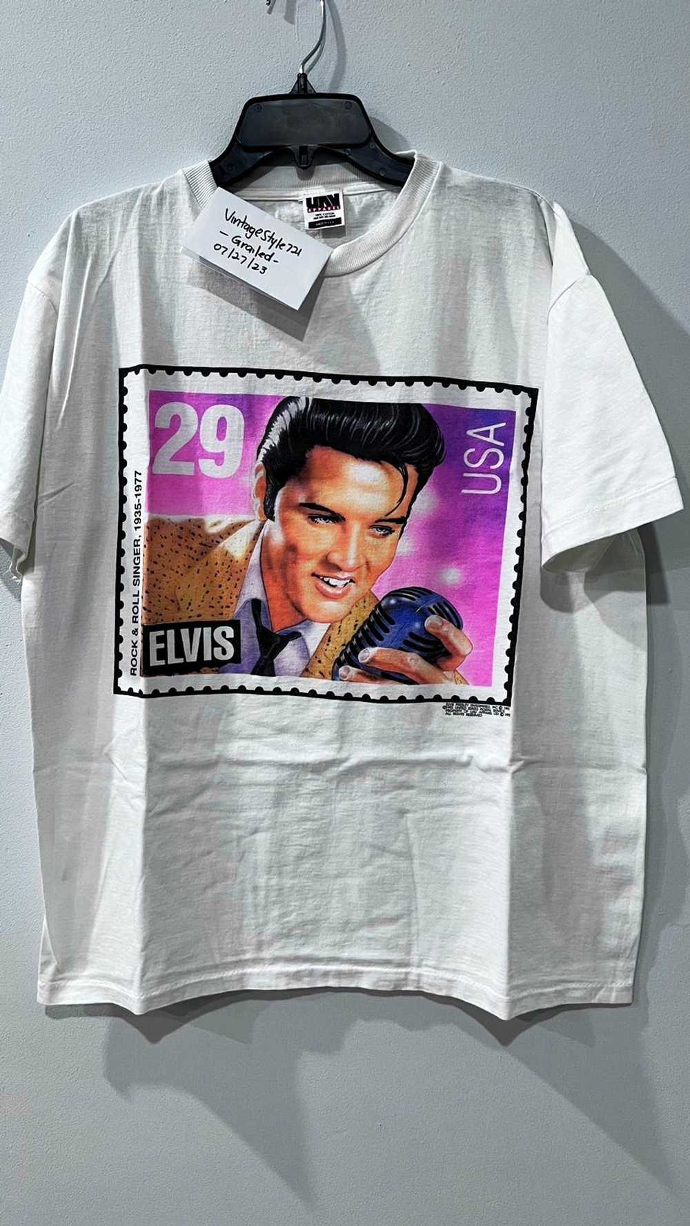 Band Tees × Made In Usa × Vintage 1992 Elvis Pres… - image 1