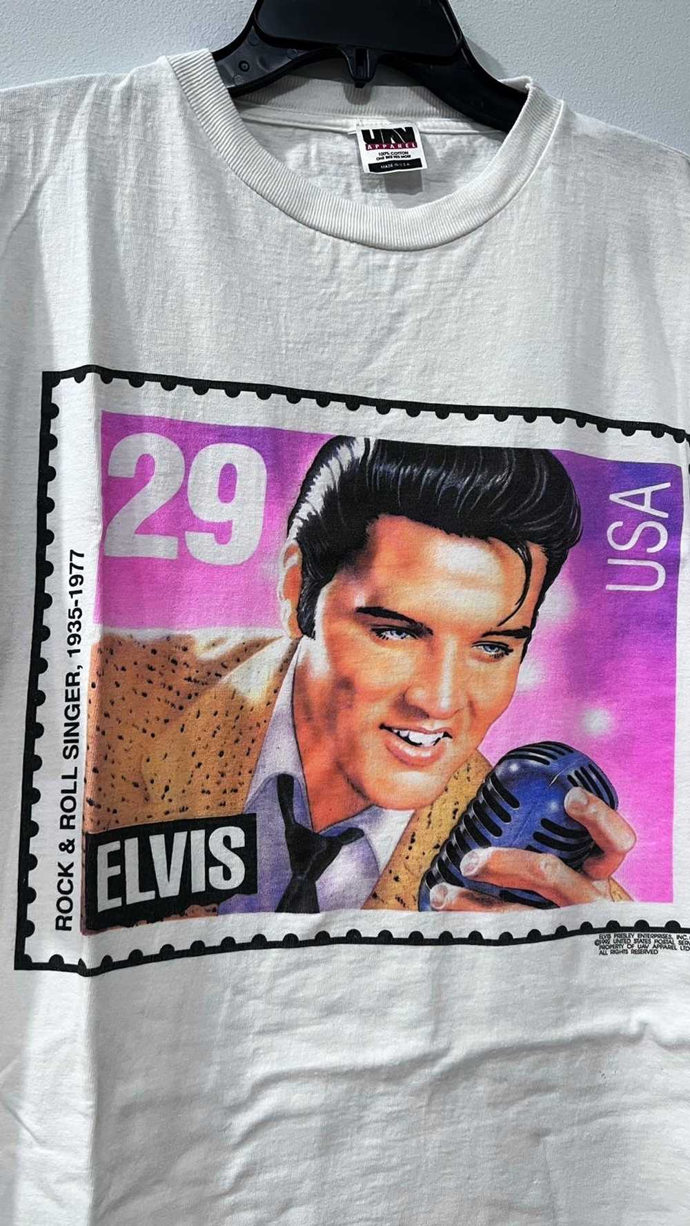 Band Tees × Made In Usa × Vintage 1992 Elvis Pres… - image 5