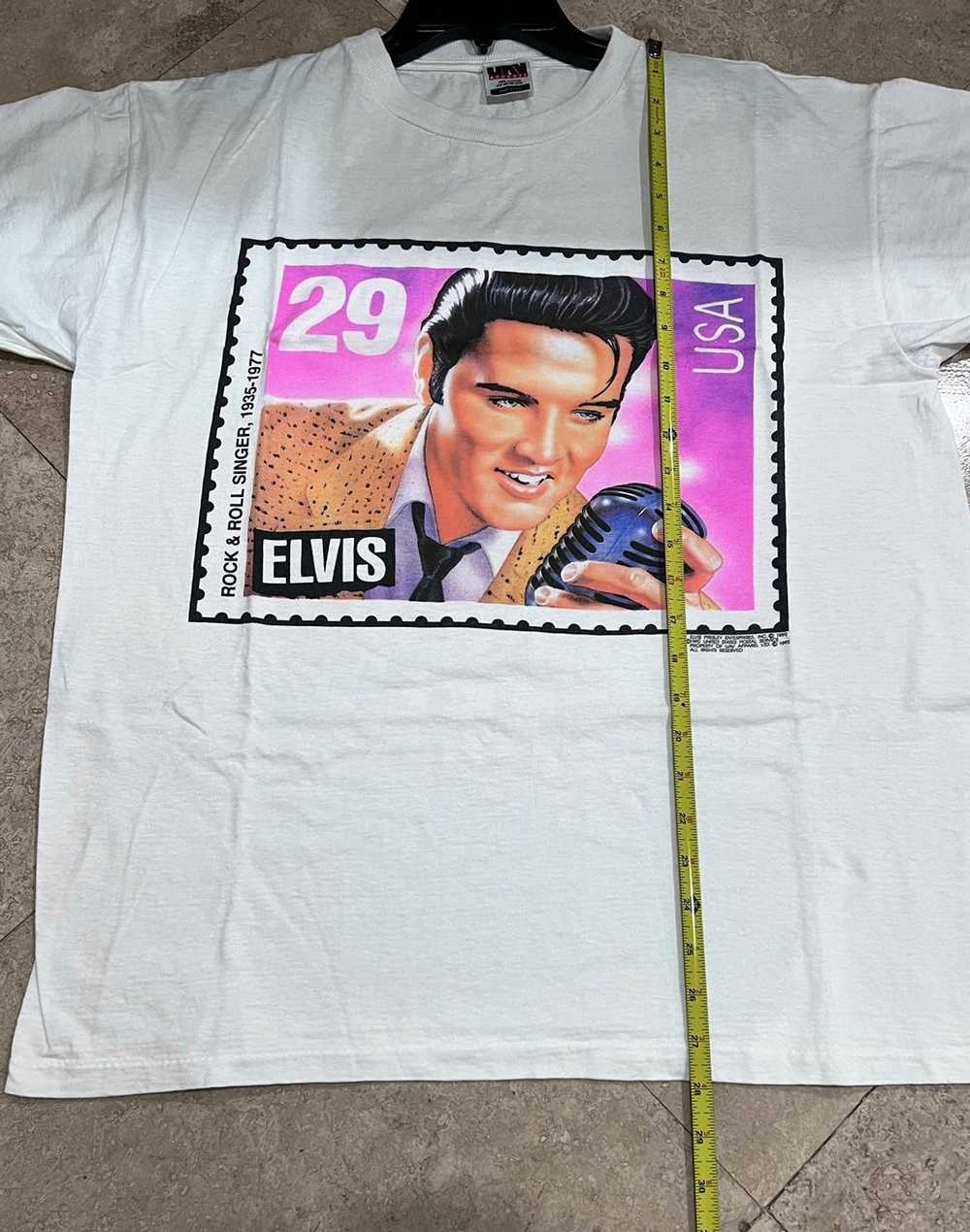 Band Tees × Made In Usa × Vintage 1992 Elvis Pres… - image 9