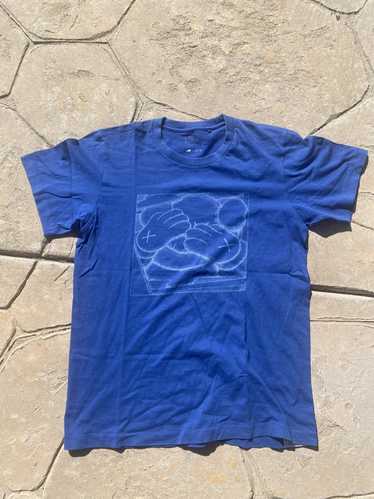 Kaws × Uniqlo Blue Kaws Companion tee