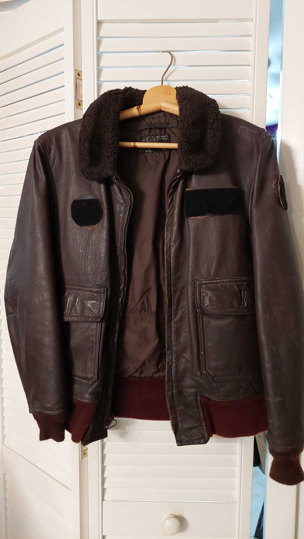 Other Vietnam Era Leather Flight Jacket - Gem